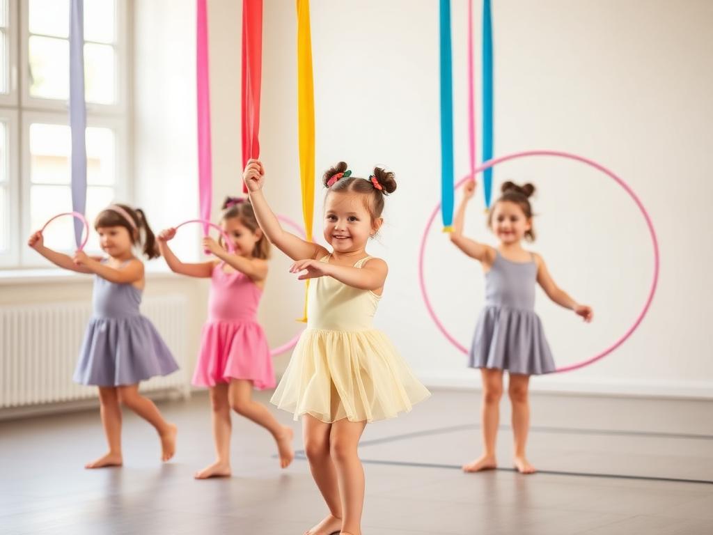 Kids gymnastics class